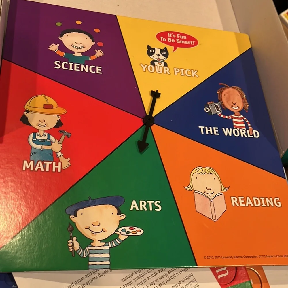 University Games box dinged